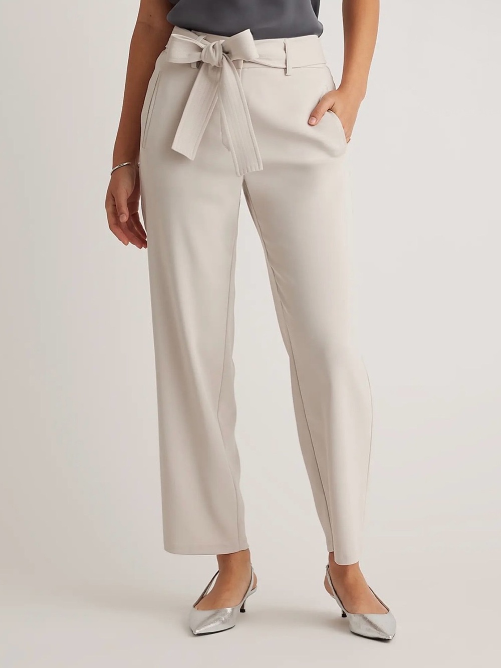 Quince Crepe Paper Bag Pant